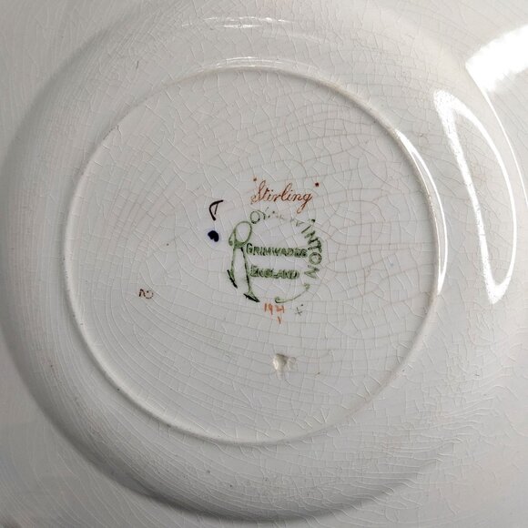 Vintage Royal Winton “Sterling” Bone China Plate Grimswade England Imari Pattern - Picture 4 of 5